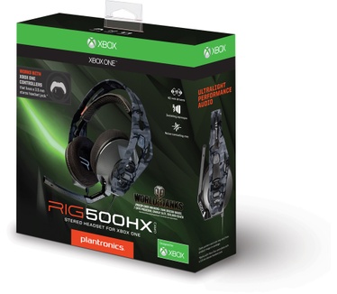 Plantronics RIG 500HX Xbox One headset met camouflageprint