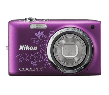 Nikon Coolpix S2700 Line-art Paars