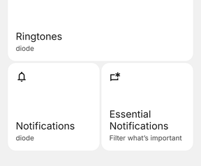 Glyph Bar in gebruik