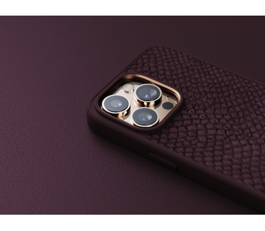 Njord byElements Salmon Leather Magsafe