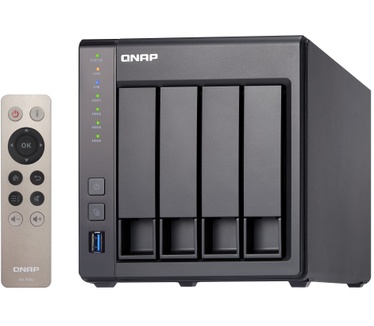 QNAP TS-451+, 2GB ram, Seagate IronWolf schijven, 16TB