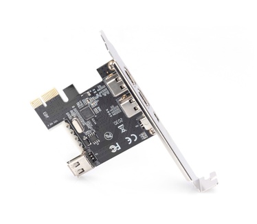 Digitus PCI Express Card, Firewire 1394a (3+1 ports)
