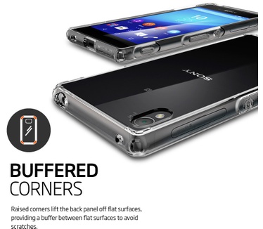 Spigen Ultra Hybrid Sony Xperia Z3+ Case - Space Crystal