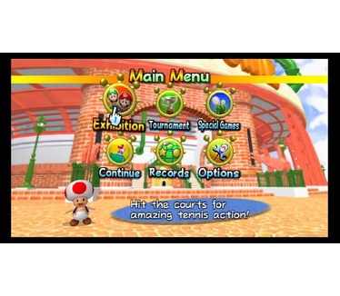 Mario Power Tennis, Wii