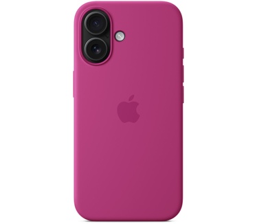 Apple Siliconen Back Cover met MagSafe - iPhone 16 Roze