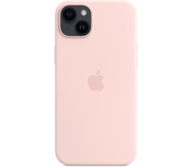 Apple Siliconenhoesje met MagSafe voor iPhone 14 Plus - Kalkroze