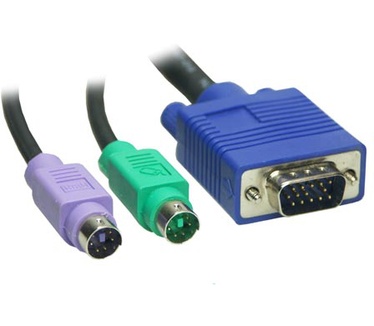 Alcasa HDD-15 - 2xPS/2, m - m, 1.8m