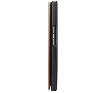 BlackBerry Priv Leather Smart Flip Case Tan (ACC-62173-002)