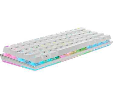 Corsair K70 Pro Mini Wireless 60% - White - Cherry mx Red - Qwerty (US)