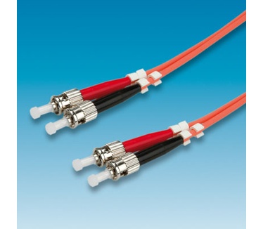 Roline FO cable 62.5/125µm, ST/ST, Orange, 3m