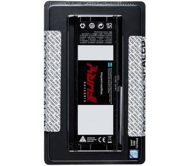 Kingston 128GB 7200MT/s DDR5 ECC Reg CL38 DIMM (Kit of 4) 1Rx8 FURY Renegade Pro Black