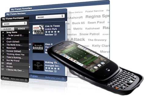 Palm Pre en iTunes