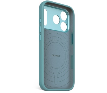 Decoded Silicone Backcover Apple iPhone 17 Pro Retro Blue