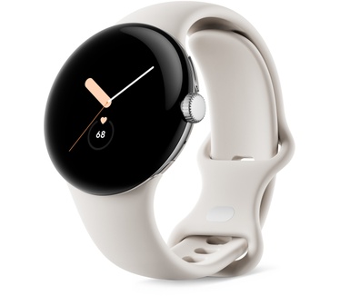 Google Pixel Watch Wifi Zilver (Beige)