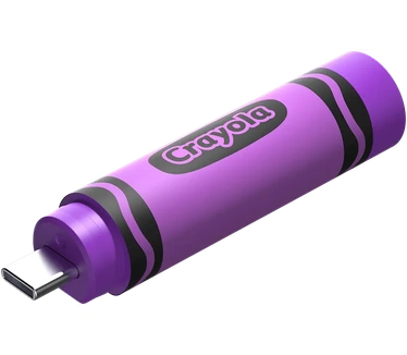 Sandisk Crayola 128GB Paars