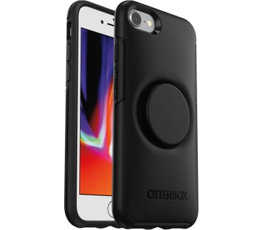 Otterbox Otter+Pop Symmetry Series voor Apple iPhone SE (2nd gen)/8/7, zwart