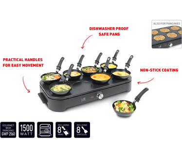 Fritel Gourmet Wok Pancake GWP 2560