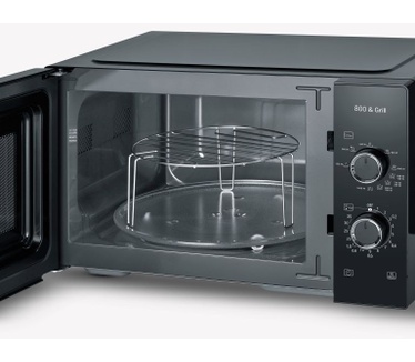 Severin 7785 Magnetron Zwart 800 W Grillfunctie, Timerfunctie