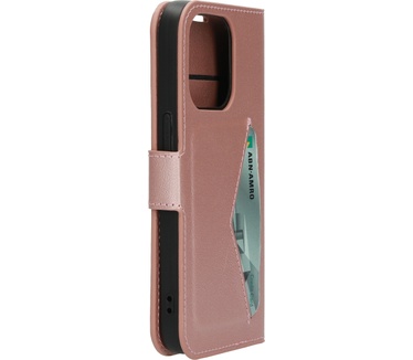 Mobiparts Classic Wallet Case Apple iPhone 14 Pro Pink