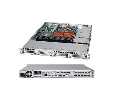 Supermicro SuperChassis 815TQ-560UB (Black)