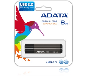 Adata Superior S102 8GB Grijs