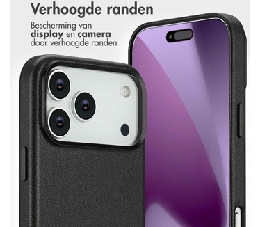 Accezz Leather Bookcase 2-in-1 met MagSafe