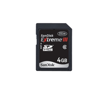 Sandisk Extreme III 4GB