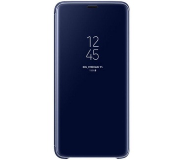 Samsung Galaxy S9+ Clear-View Standing Cover EF-ZG965CL - Blauw  Blauw