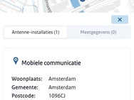 Antenneregister op smartphone, 2025