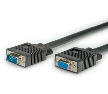 Roline HQ VGA kabel HD15 M/F 30,0m