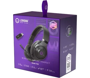 Lorgar Bluetooth headset Noah 702 Black (LRG-GHS702)