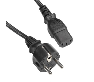 Eeconn Netsnoer, Schuko - C13, 3x 1.00mm