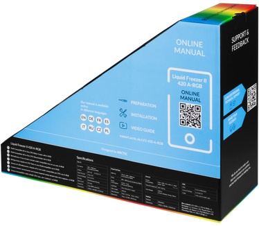 Arctic Cooling Liquid Freezer II - 420 A-RGB B