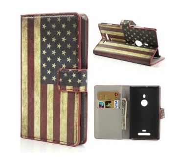 qMust Wallet Case met stand Nokia Lumia 925 (USA)