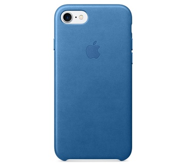 Apple iPhone 7 Leren Hoesje  Blauw