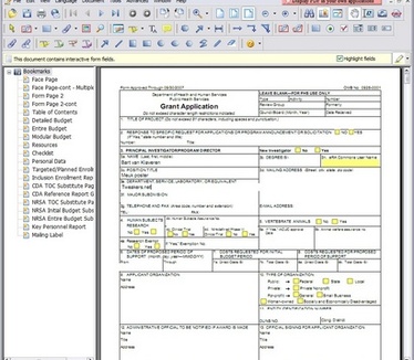 Foxit Reader 2.1 screenshot (410 pix)