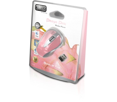 Sweex MI456 Wireless Mouse (Roze)