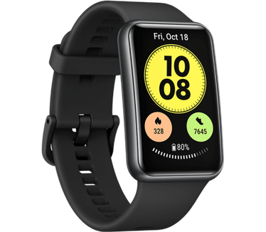 Huawei Watch Fit New Zwart (Grafiet, M/L)