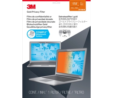 3M Gold Privacyfilter voor breedbeeldlaptop 17"