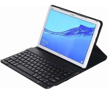 qMust Huawei MediaPad M5 lite Slimline Bluetooth Keyboard zwart