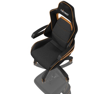 Nitro Concepts E220 Evo Gaming Chair Zwart/Oranje