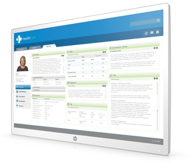HP Healthcare Edition HC271p Wit