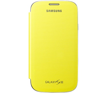 Samsung Galaxy S3 (Neo) Flip Cover (Yellow)