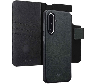 Accezz Leather Bookcase 2-in-1 met MagSafe