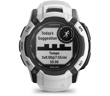 Garmin Instinct 2X Solar 50mm Standaard Zwart (Wit)