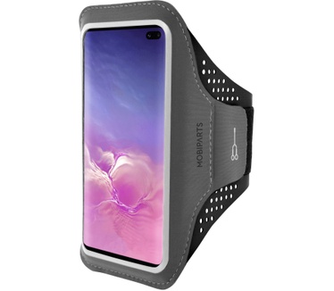 Mobiparts Comfort Fit Sport Armband Samsung Galaxy S10 Plus Black