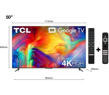 TCL 50P735 Zwart