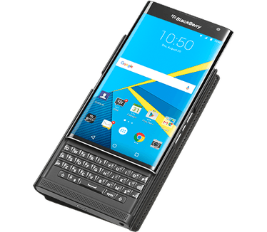 BlackBerry Priv Leather Smart Flip Case Black (ACC-62173-001)