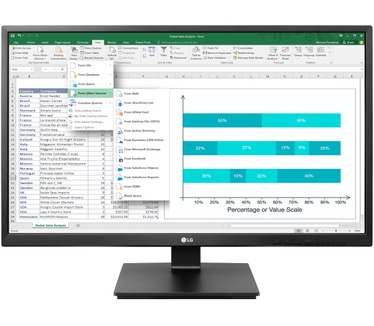 LG 27BK550Y-B Zwart