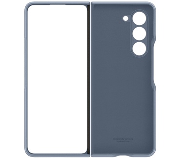 Samsung Galaxy Z Fold5 Vegan Leather Case Blauw